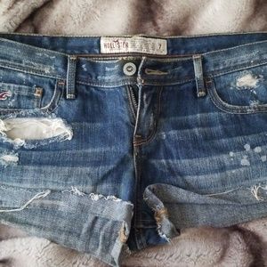 Hollister Size 7 Jean Shorts